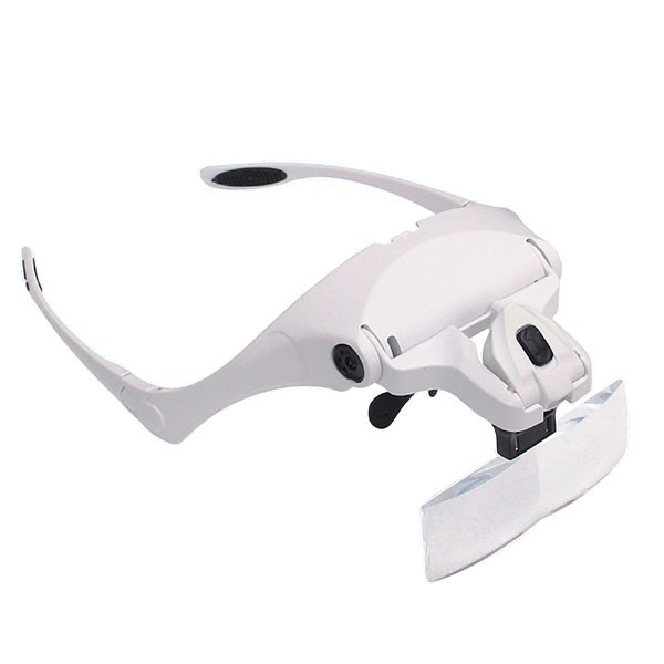 Lupa de cabeza ergonómica con Led varios aumentos. Mod. 19303