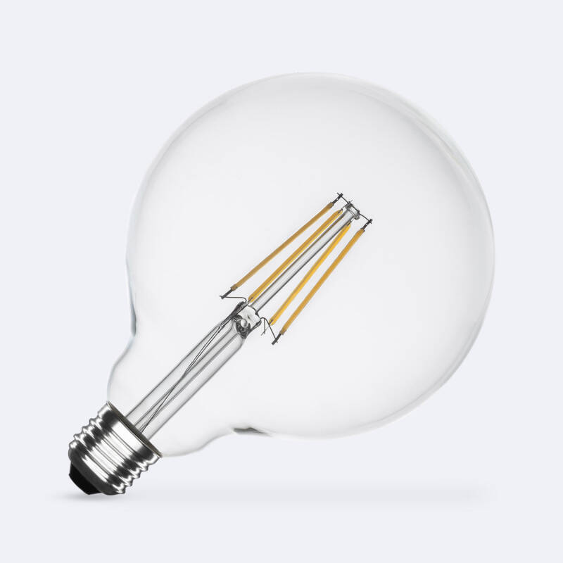 Bombilla Filamento LED E27 8W 4000K Regulable G125. Mod. 107290218381