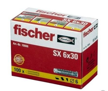 Taco Fischer SX 6x30 - caja 100 unidades. Mod. 96056