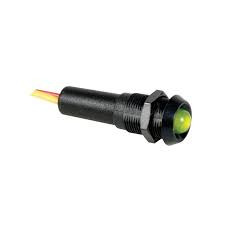 Piloto LED 24V Verde cable. Mod. 9ML26024V