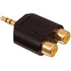 Adaptador 2 RCA hembras a jack 3.5mm macho