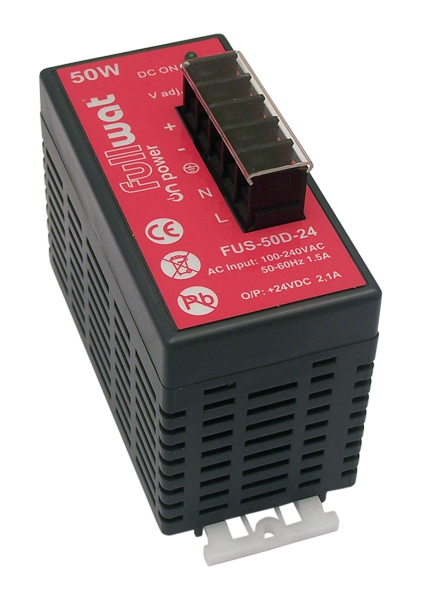 Fuente de alimentación conmutada de 50W 12Vdc 4,2A Fullwat. Mod. FUS-50D-12