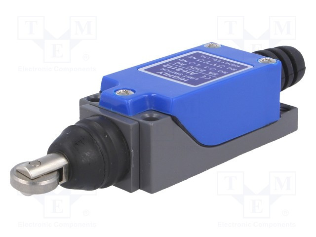 Interruptor fin de carrera NO + NC 5A max.250VCA. Mod. AH8112