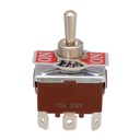 Interruptor de palanca 3 posiciones ON-OFF-(ON) 15A 250V. Mod. 4369