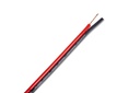 Cable altavoz plano Rojo-Negro OFC 2 x 0,09 mm2. Mod. AL2209