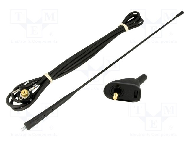 Antena radio coche completa 0.374m. Mod. 632-034-002