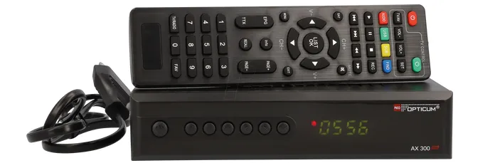 [RS300+] Receptor Satélite Full HD Opticum. Mod. AX300 PLUS