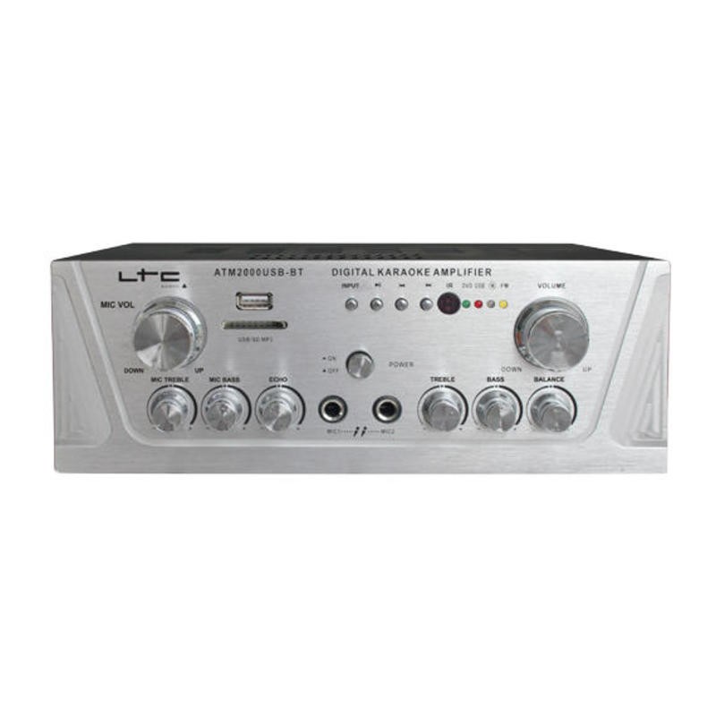 LTC AUDIO ATM2000USB-BT AMPLIFICADOR HI-FI USB/SD/BLUETOOTH 2x50W