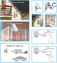 Antena exterior para DVB-T con amplificador (32 dB) blanca Opticum. Mod. AX 800