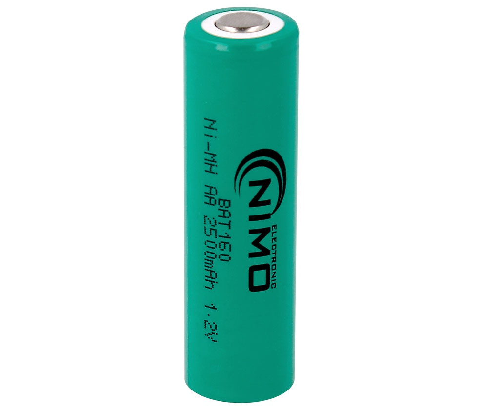 Batería recargable 1.2V 2500 mAh AA/RC6 NI-MH. Mod. BAT160