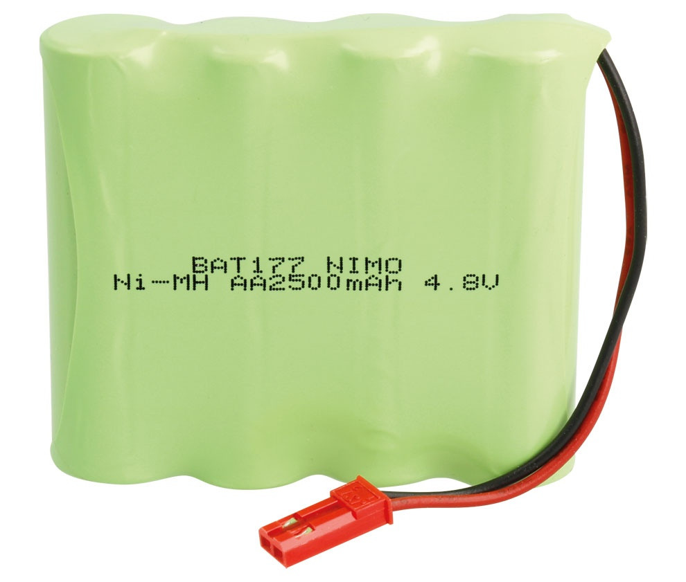 PACK DE BATERÍAS 4,8V/2500MAH NI-MH. Mod. BAT177