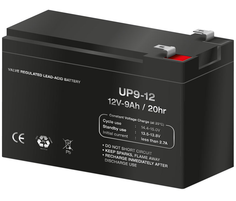 Batería plomo AGM 12,0V/9,0Ah. Mod. HCP495