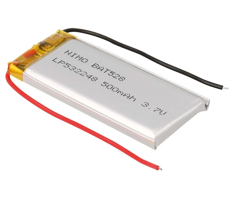 Batería recargable Li-Polímero 3.7V 500 mAh. Mod. GSP532248