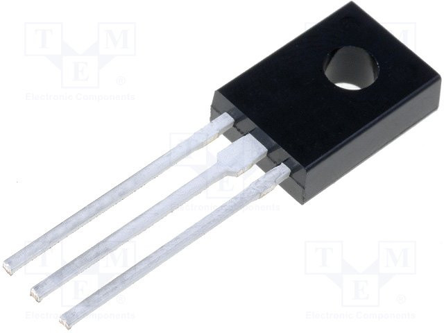 Transistor NPN bipolar 60V 1,5A 12W TO126. Mod. BD137
