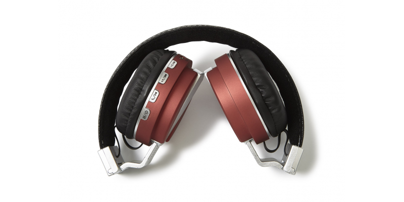 Auricular Bluetooth radio rojo Fonestar. MOD. BLUEPHONES-61R