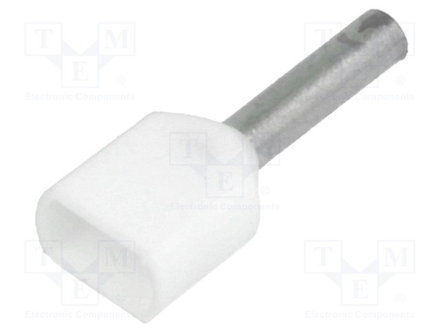 [ASTE7508] Puntera aislada doble 0.75 mm². Mod. 2040172