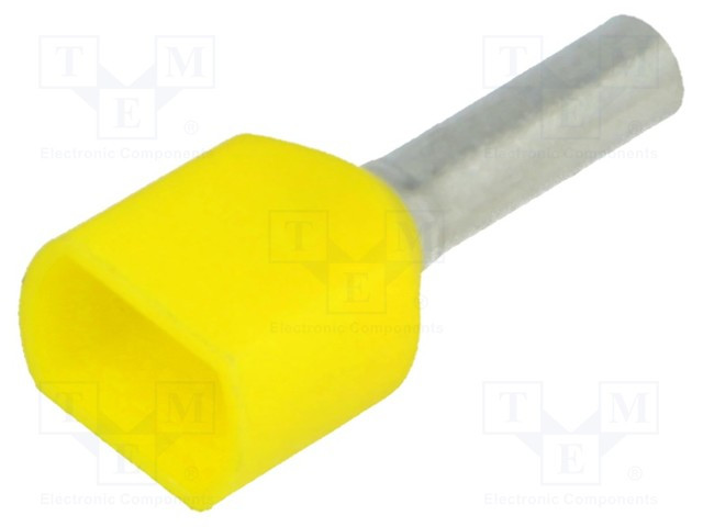 [ASTE1008] Puntera aislada doble 1.00 mm². Mod. 2040174