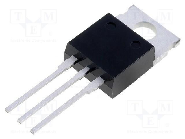 Triac 800V 4A Igt 10/25mA TO220AB. Mod. BT136-800E.127