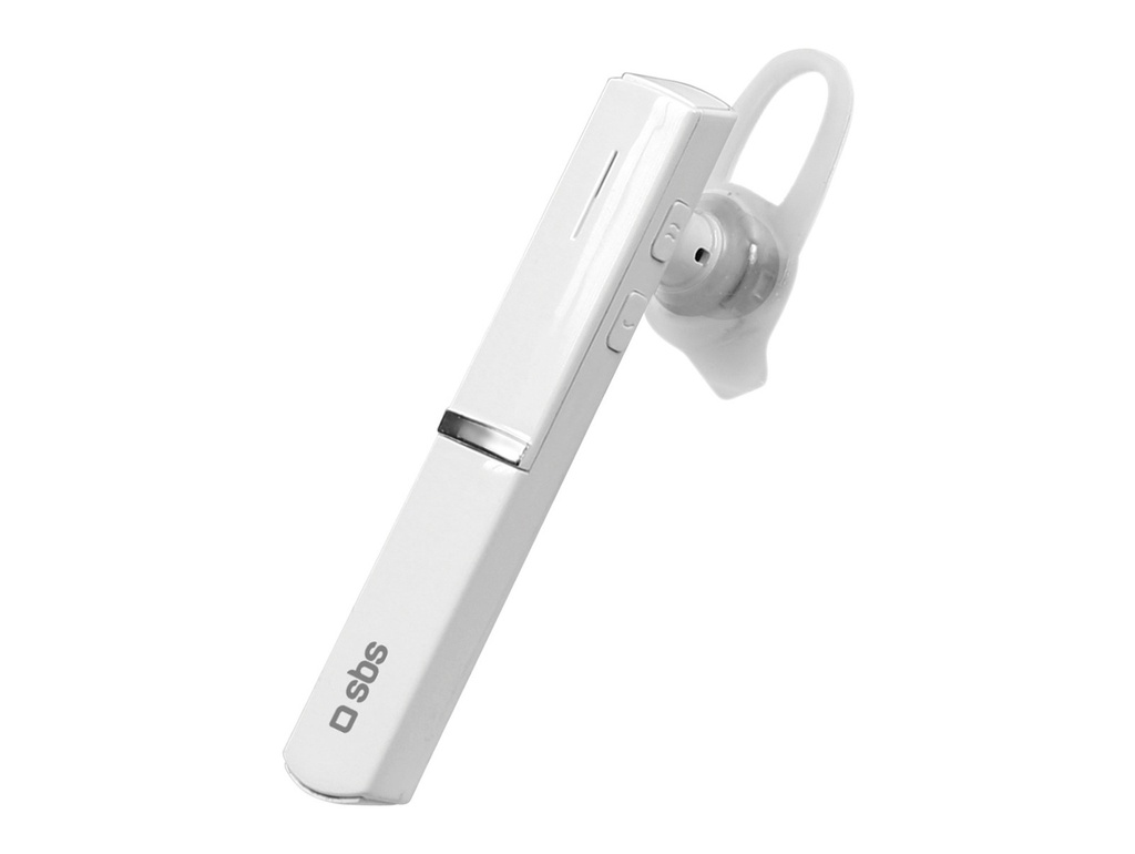 Auricular Manos Libres con Bluetooth SBS Blanco. Mod. BT210W