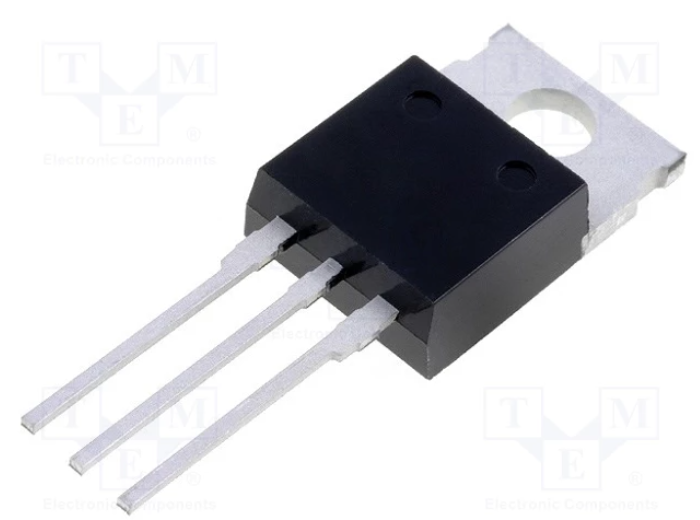 Triac 600V 25A Igt 50mA TO220AB. Mod. BTA225-600B.127