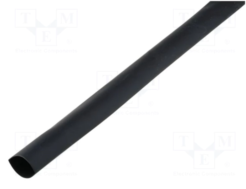 [CBDWT324X1MBKTME] Tubo termoretráctil con pegamento 4: 1 32mm 1m negro. Mod. DWT324X1BK