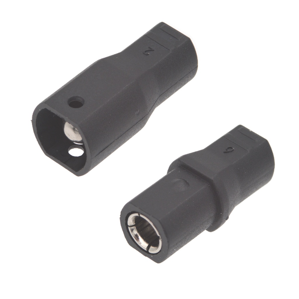 [AMSH40UP] Pack Conectores Macho/Hembra Bala 4.0 mm SH4.0 [45A]. Mod. AM-SH4.0U-P
