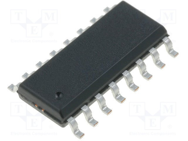 Circuito integrado digital multiplexer SMD SO16. Mod. CD4051BM