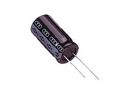 Condensador electrolítico 100uf  35v  6x11 105º
