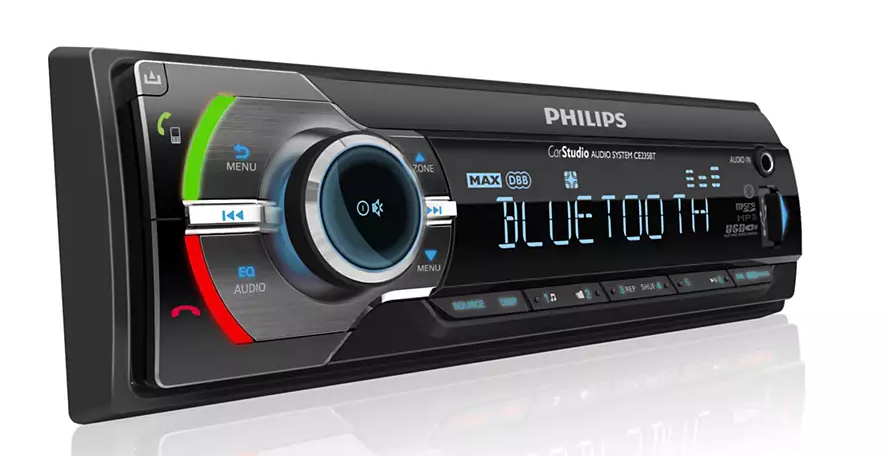 Autorradio USB SD FM bluetooth 4x50W Philips. Mod. CE235BT