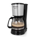 Cafetera de goteo 15 tazas negra ORBEGOZO. Mod. CG 4032