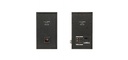 Pareja altavoces activos negros 2x20W RMS Fonestar. Mod. CLASS-220N