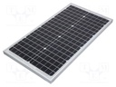 Panel solar 12V 30W 650x350x25mm. Mod. CLSM30M