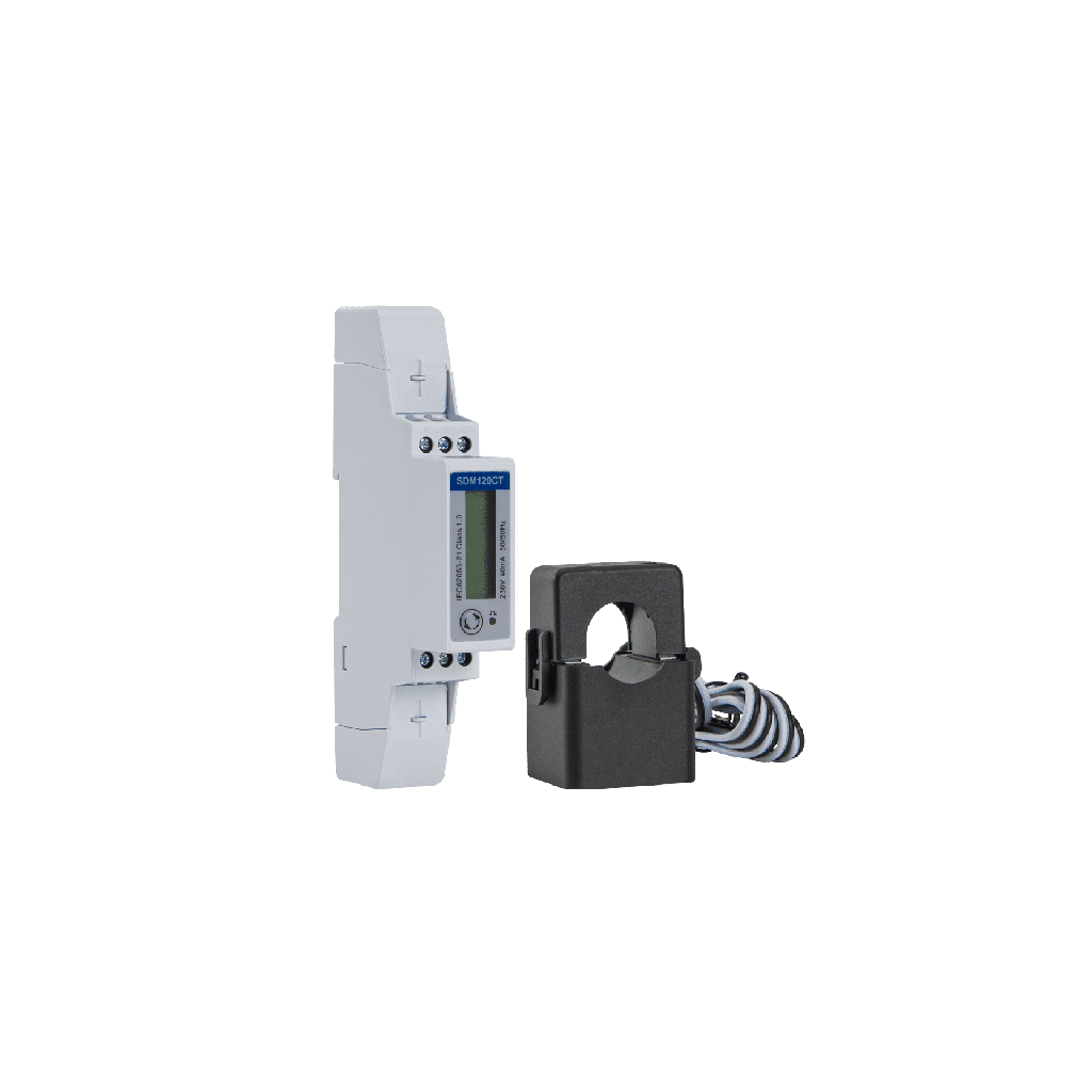 Medido meter MID monofásico con pinza para DLB. Mod. ASVE1PMTR
