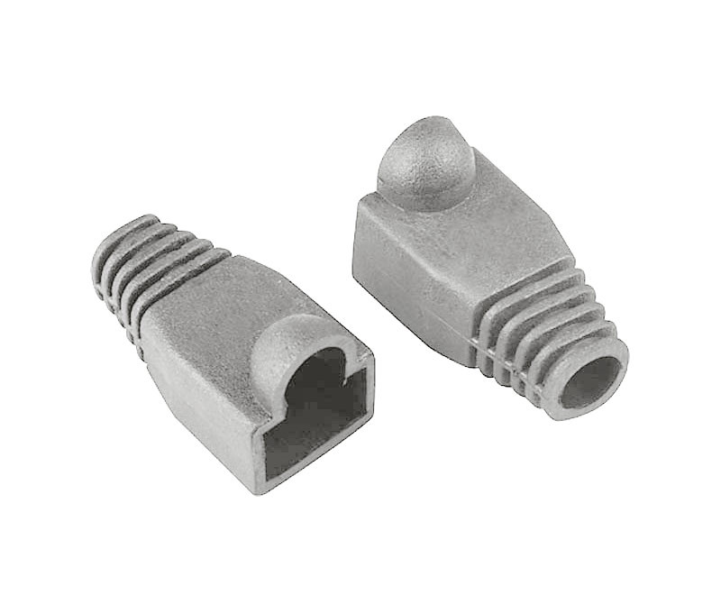 Capuchón de plástico para RJ-45 GRIS. Mod. TR7000034