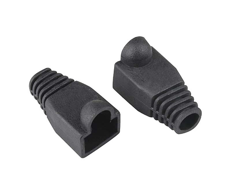 Capuchón de plástico para RJ-45 NEGRO