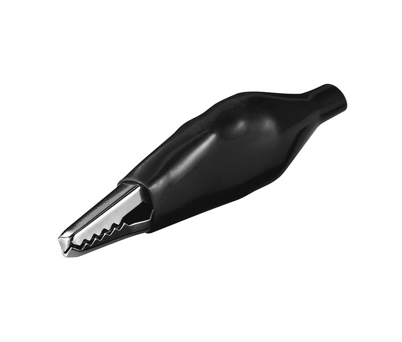 Pinza de cocodrilo negra 46,0mm. Mod. 38052N