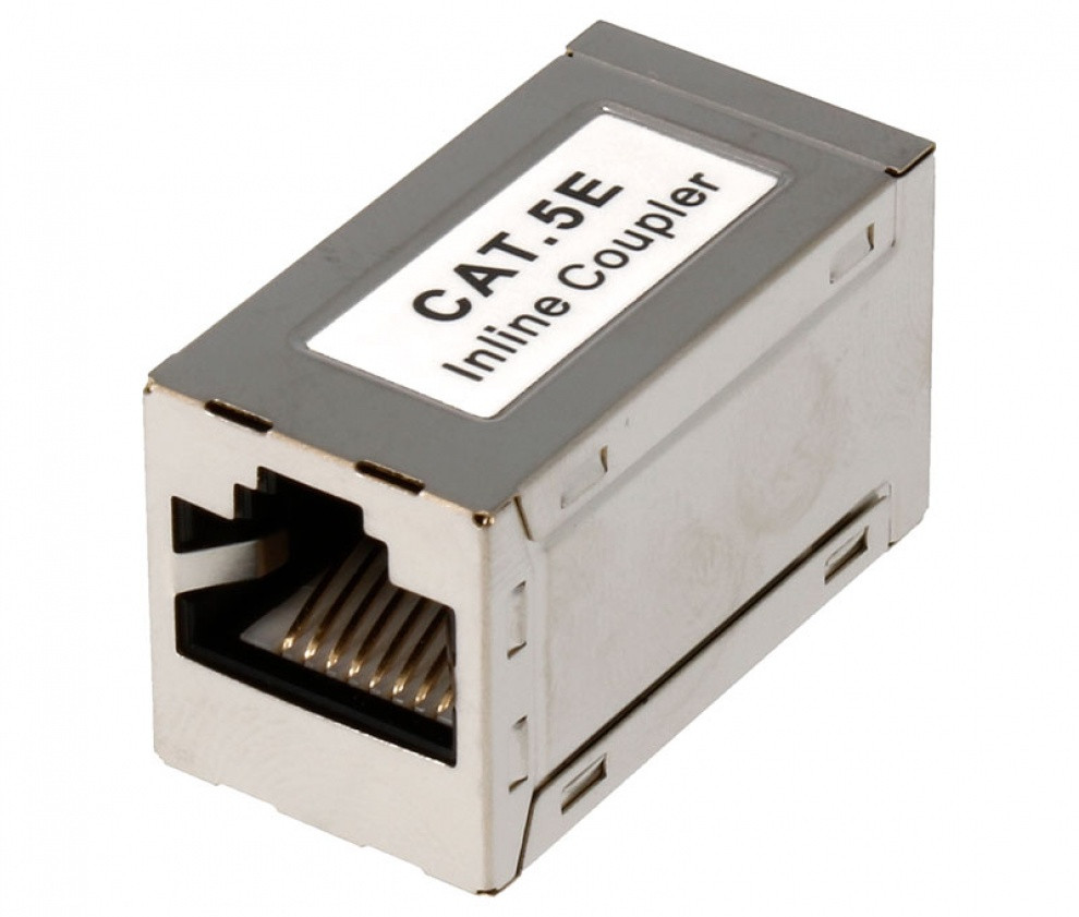 Adaptador inline coupler RJ45 CAT5E FTP H-H. Mod. CON928