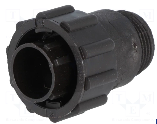 Conector macho 4 pin CPC sin contactos TE. Mod. CPC-0-0182651-1