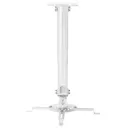 Soporte extensible proyector techo o pared negro. Mod. CP04TSRE-133