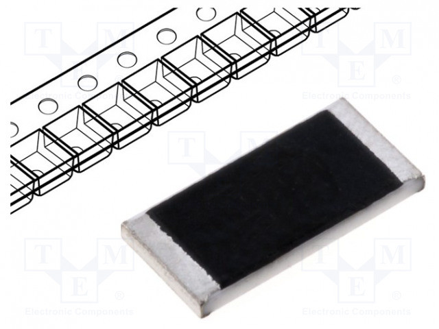 Resistencia thick film SMD 2512 1kΩ 1W ±5%. Mod. CRCW25121K00JNEG