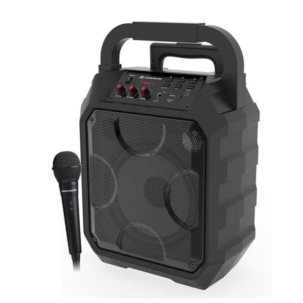 Altavoz Karaoke Bluetooth Party Boom 30W + Micrófono COOLSOUND. Mod. CS0231