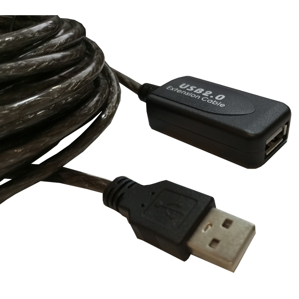 [1994AC10] Prolongación USB activo macho hembra 10 metros. Mod. 1994AC/10
