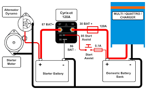 Combinador de Baterías Cyrix Ct 12/24V 120A Victron Energy. Mod. CYRIX-CT 12/24-120