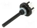 Conmutador rotativo 6 posiciones 2 polos 1A 24V. Mod. CK1050