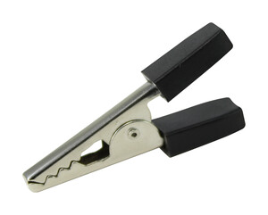 [38062NEDH] Mini pinza cocodrilo negra 36 x 15 mm. Mod. 38.062/N