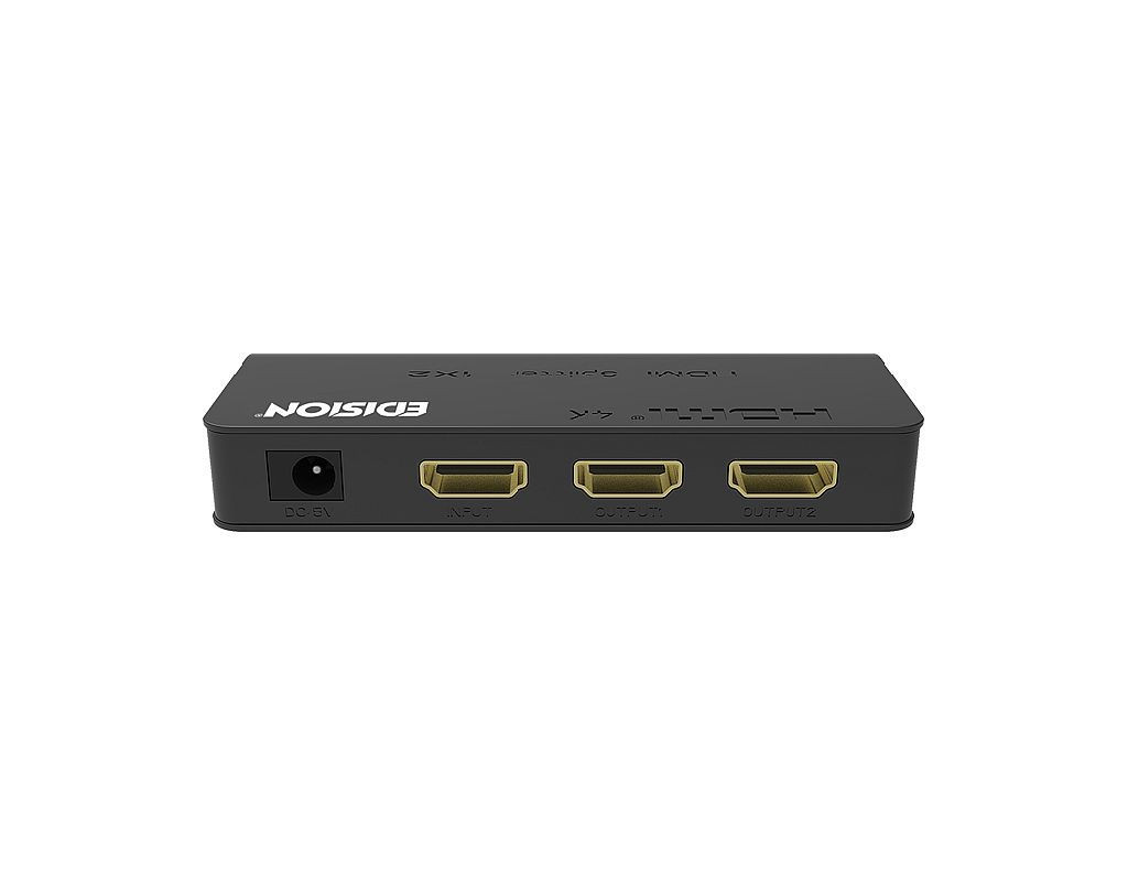 [DIVI2SUR] Divisor HDMI Edision 4K Splitter 1E x 2S. Mod. DIVI2