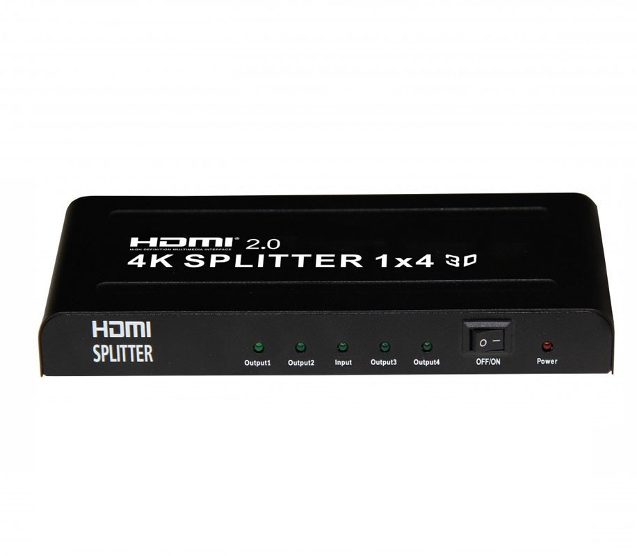 Divisor HDMI 4K Splitter 1E x 4S. Mod. DIVI4