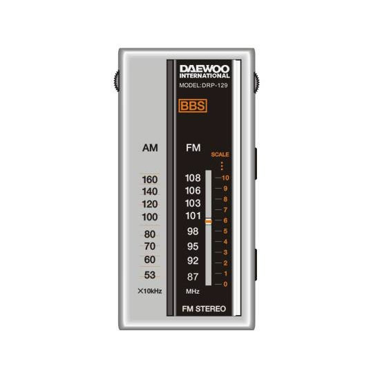 Radio AM / FM Daewoo. Mod. DRP-129