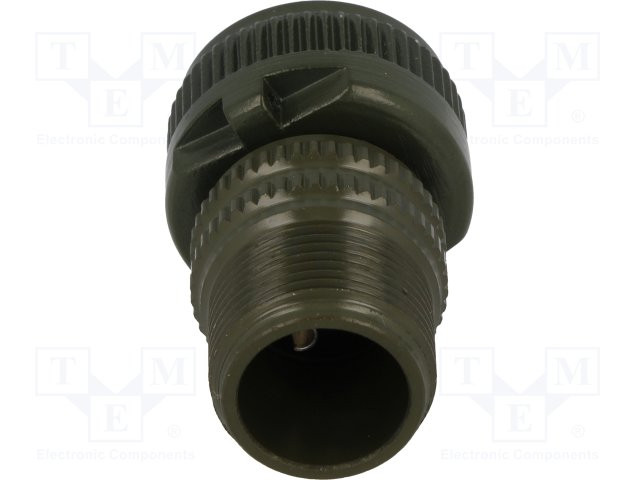 Conector militar 3 pin hembra Serie DS/MS Amphenol. Mod. DS3106A10SL-3S