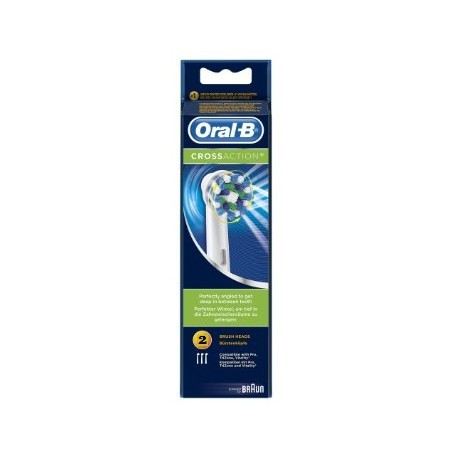 Set de 2 Recambios cepillo Oral-B Crossaction. Mod. EB50/2